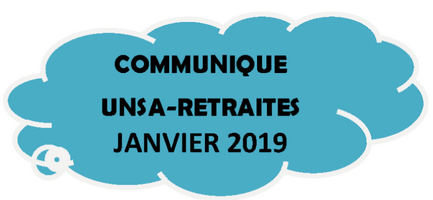 Communiqué de Janvier 2019