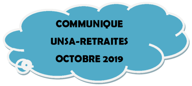 COMMUNIQUE D’OCTOBRE 2019