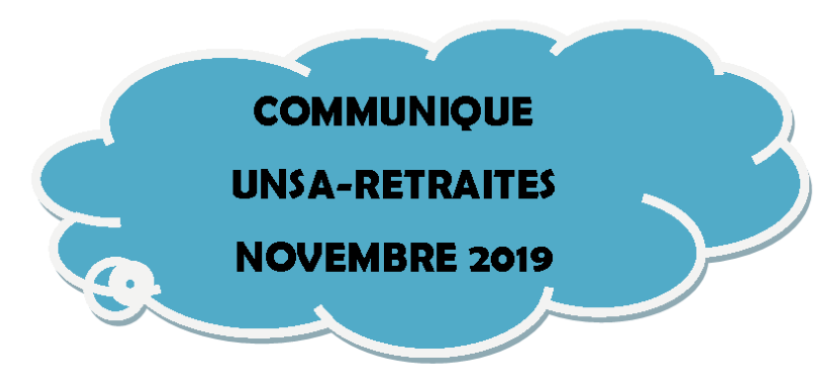 Communiqué de Novembre 2019