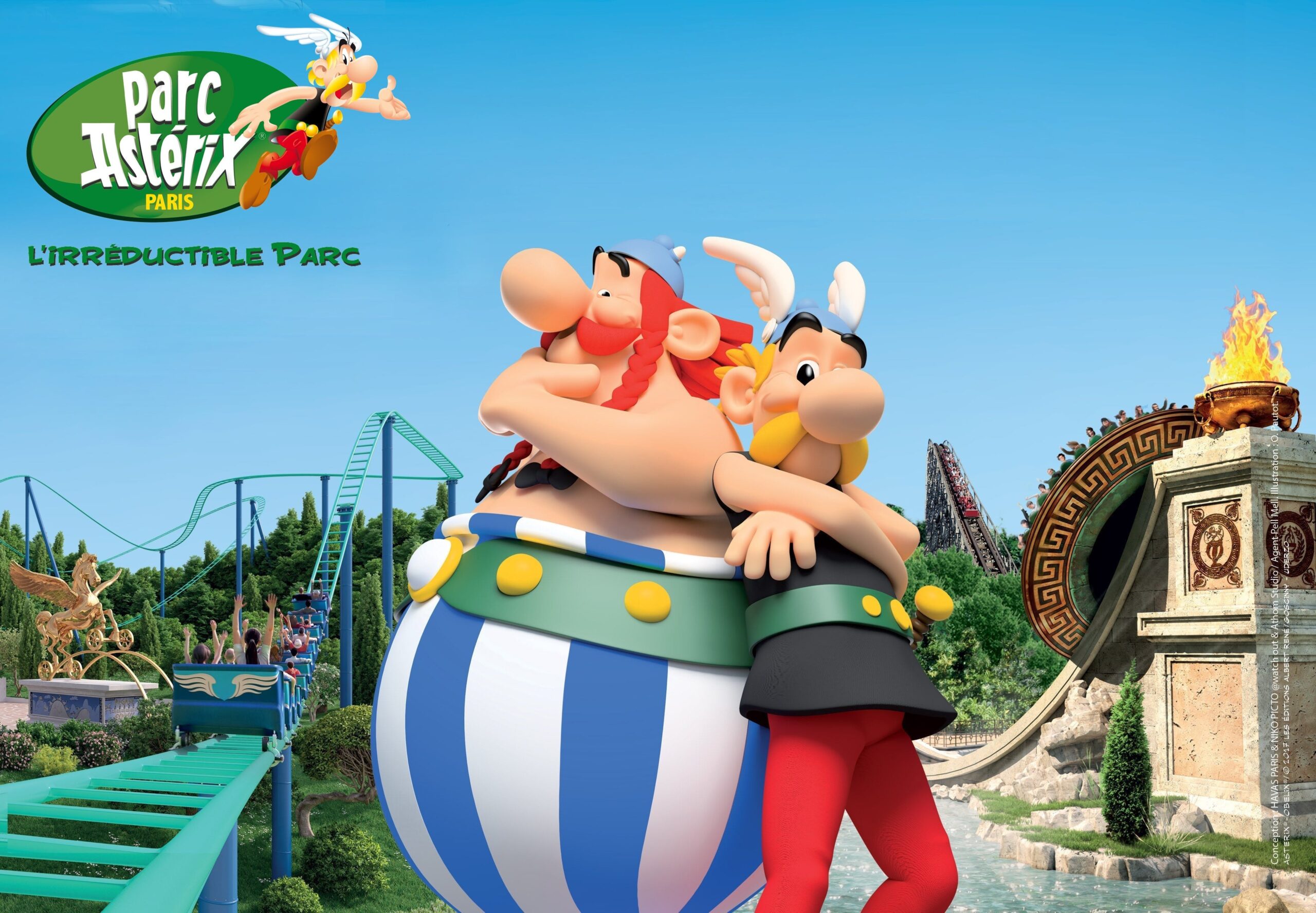 L’UNSA RATP et votre CE vous propose à nouveaux 3 soirées privatives au Parc Astérix