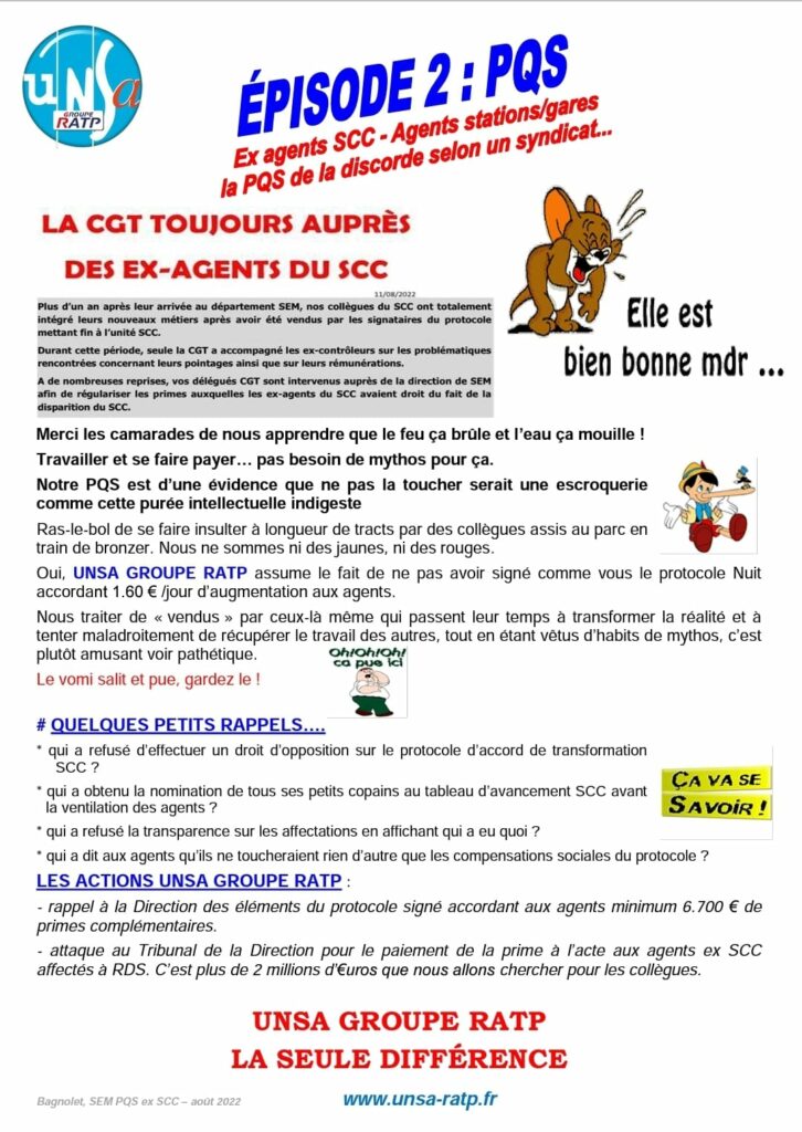 ÉPISODE 2 : PQS