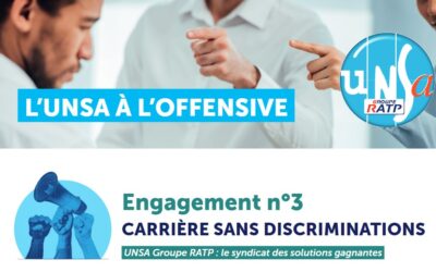 Engagement N°3 – CARRIÈRE SANS DISCRIMINATIONS