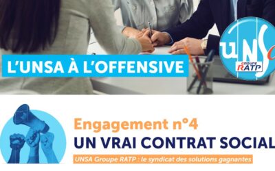 Engagement n°4 UN VRAI CONTRAT SOCIAL