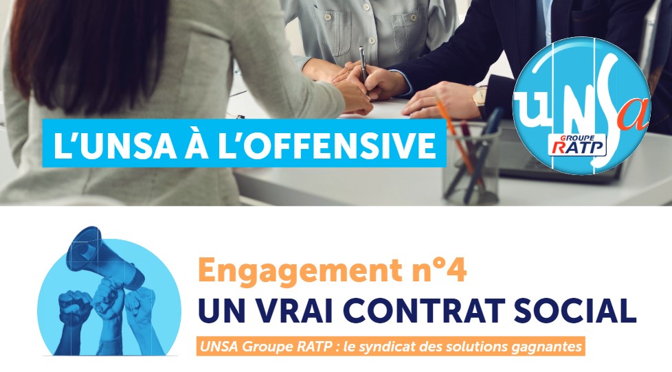Engagement n°4 UN VRAI CONTRAT SOCIAL