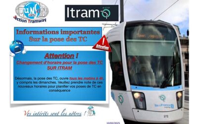 Pose des TC